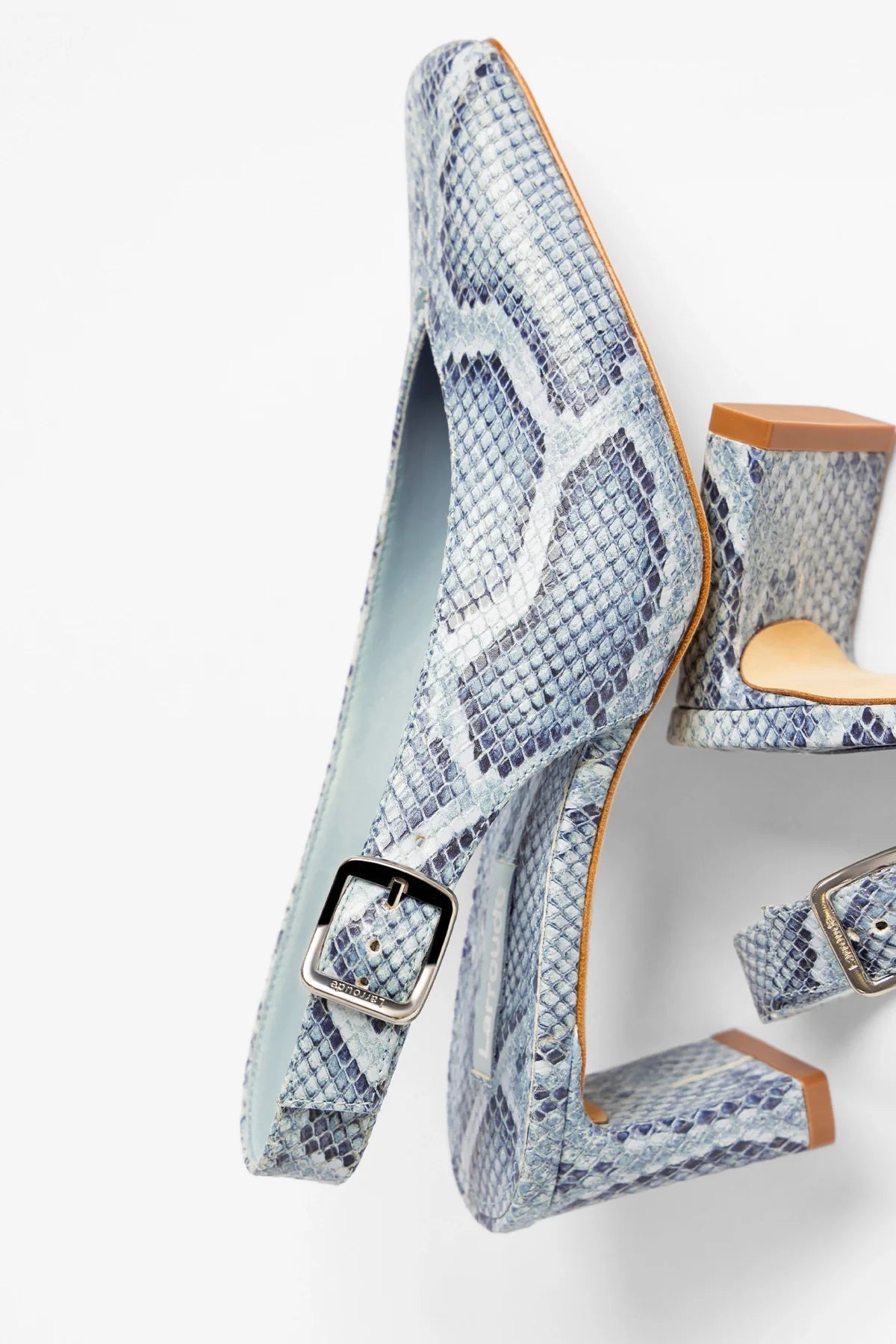 Katie Pump Maya Python Leather - Larroude