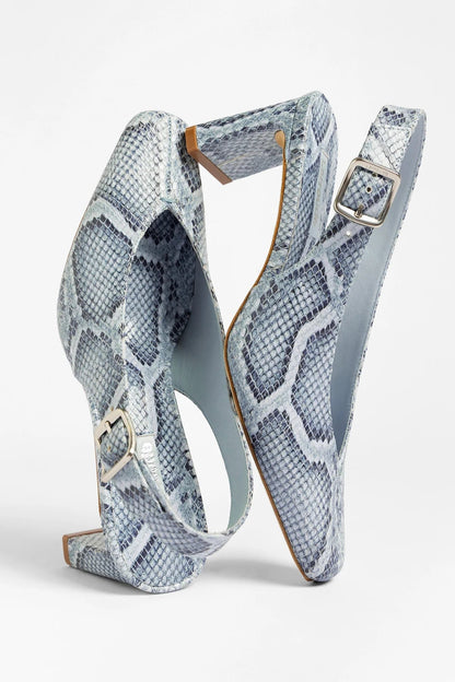 Katie Pump Maya Python Leather - Larroude