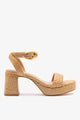 Natural Raffia and Beige Leather