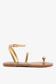 Gold Metallic Leather