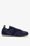 Navy Nylon and Suede