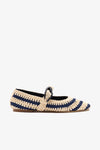 Navy and Ivory Crochet