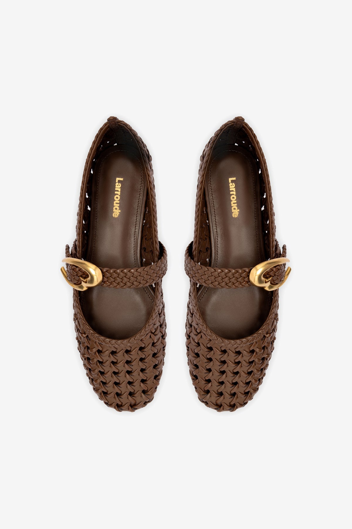 Verona New Macrame In Burnt Umber Leather - Larroude