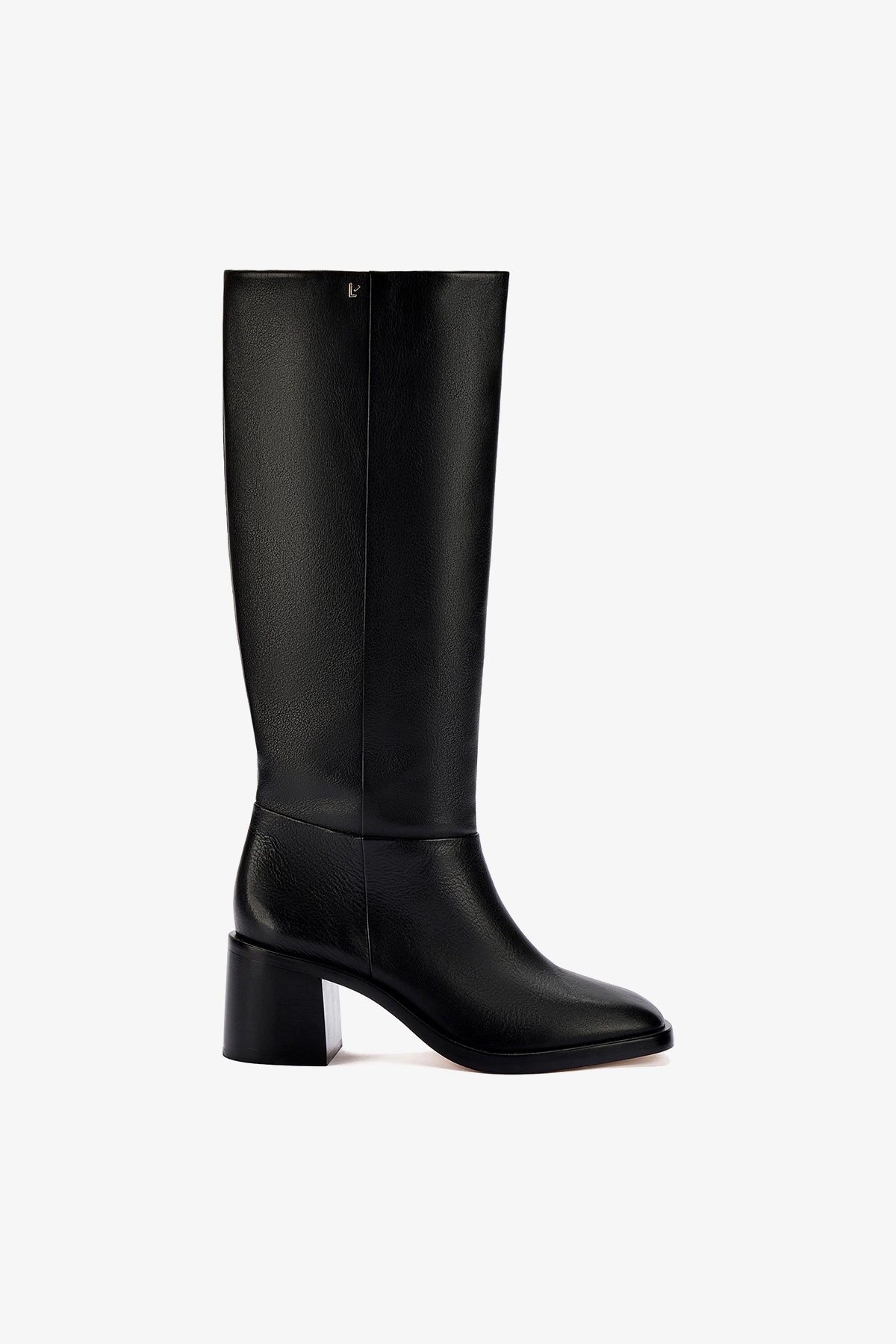 Ricky Boot In Black Leather - Larroude