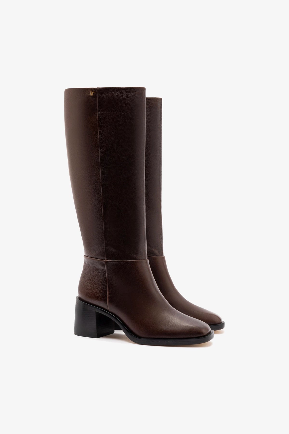 Ricky Boot In Brown Leather - Larroude