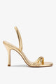 Gold Metallic Leather