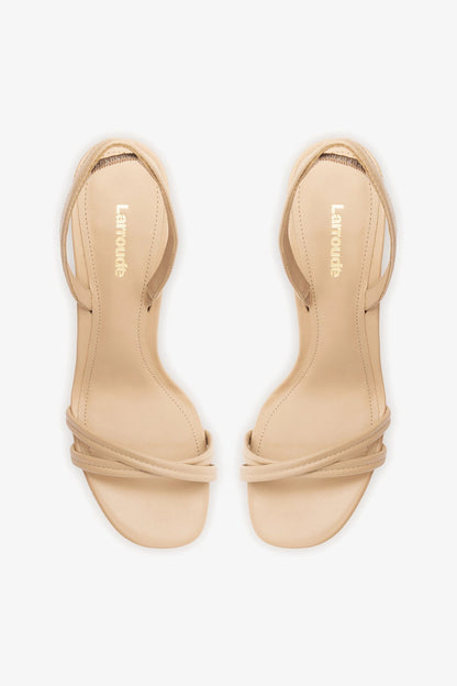 Annie Sandal Sand Leather - Larroude
