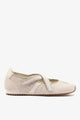 Mushroom Grey Suede and Ivory Leather